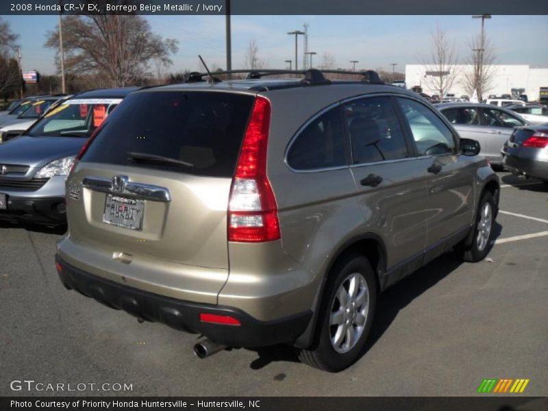 Borrego Beige Metallic / Ivory 2008 Honda CR-V EX