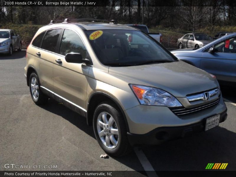 Borrego Beige Metallic / Ivory 2008 Honda CR-V EX