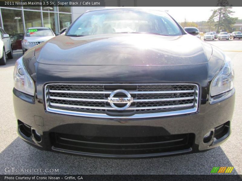 Super Black / Cafe Latte 2011 Nissan Maxima 3.5 SV