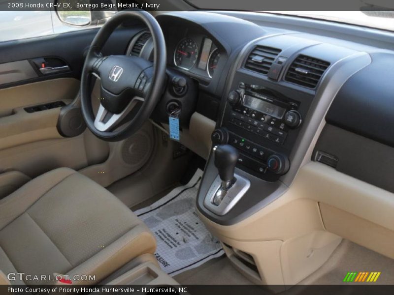 Borrego Beige Metallic / Ivory 2008 Honda CR-V EX