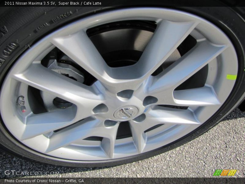 Super Black / Cafe Latte 2011 Nissan Maxima 3.5 SV