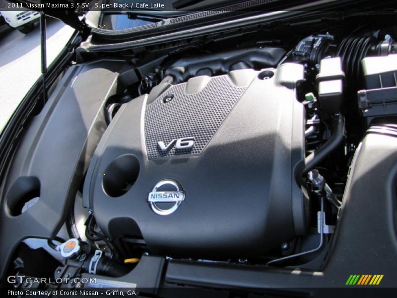 Super Black / Cafe Latte 2011 Nissan Maxima 3.5 SV