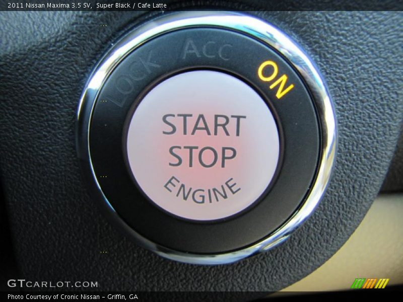 Super Black / Cafe Latte 2011 Nissan Maxima 3.5 SV