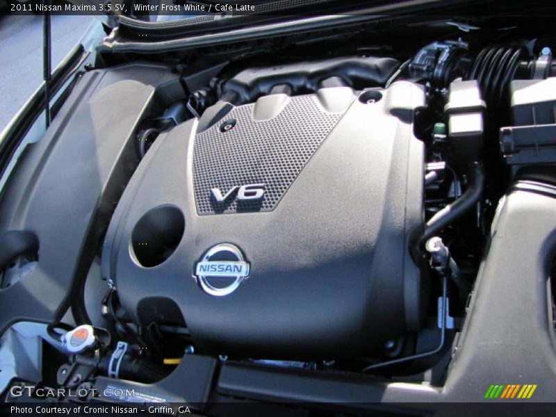 Winter Frost White / Cafe Latte 2011 Nissan Maxima 3.5 SV