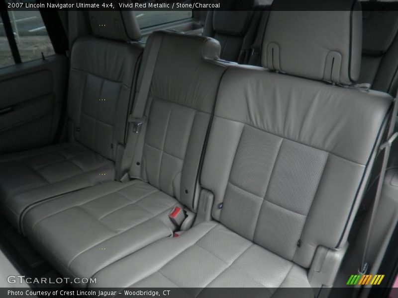 Vivid Red Metallic / Stone/Charcoal 2007 Lincoln Navigator Ultimate 4x4