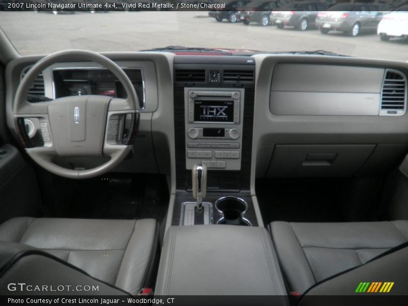 Vivid Red Metallic / Stone/Charcoal 2007 Lincoln Navigator Ultimate 4x4