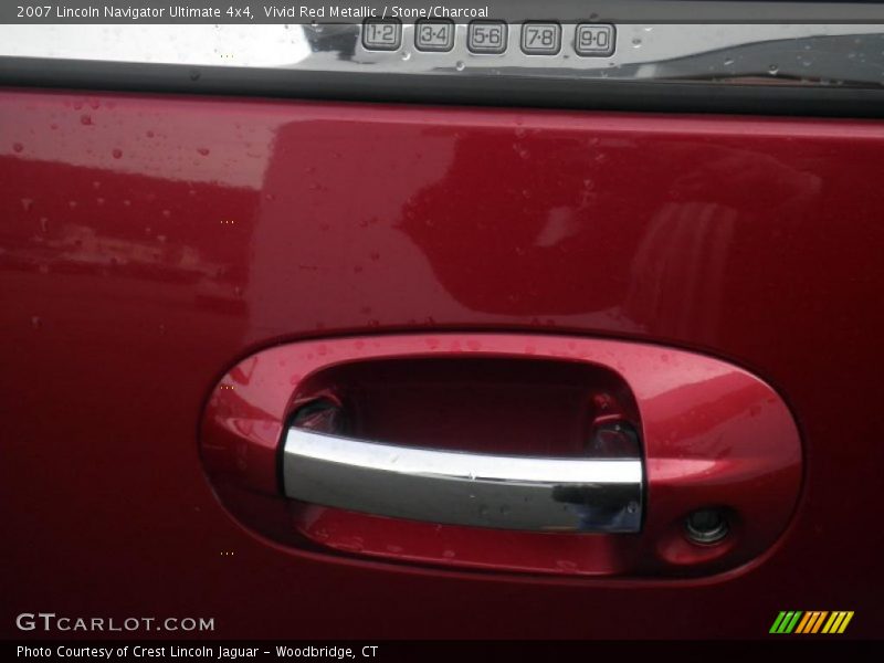 Vivid Red Metallic / Stone/Charcoal 2007 Lincoln Navigator Ultimate 4x4