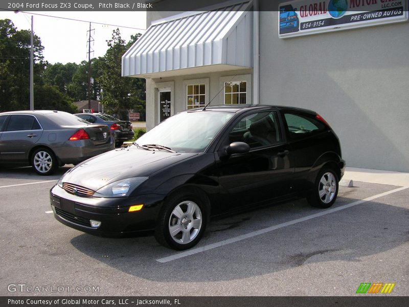 Pitch Black / Black 2004 Ford Focus ZX3 Coupe