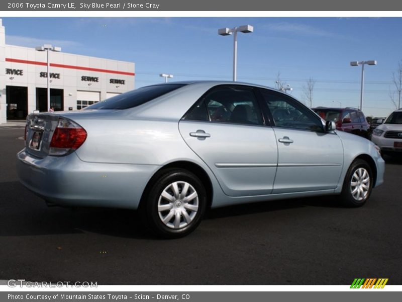Sky Blue Pearl / Stone Gray 2006 Toyota Camry LE