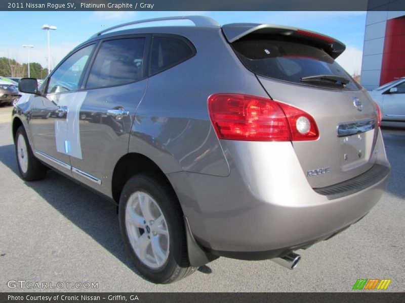 Platinum Graphite / Gray 2011 Nissan Rogue SV