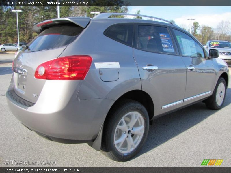 Platinum Graphite / Gray 2011 Nissan Rogue SV