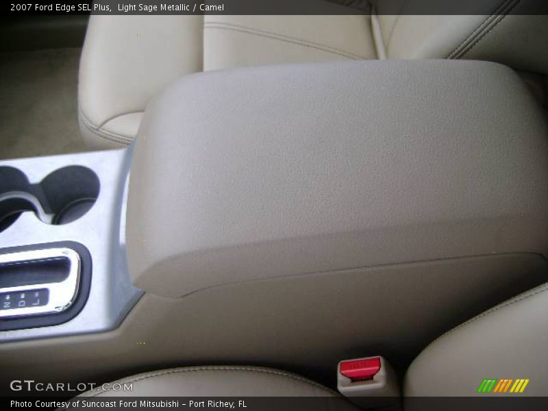 Light Sage Metallic / Camel 2007 Ford Edge SEL Plus