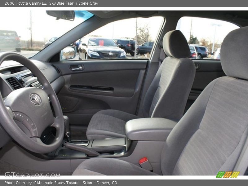 Sky Blue Pearl / Stone Gray 2006 Toyota Camry LE