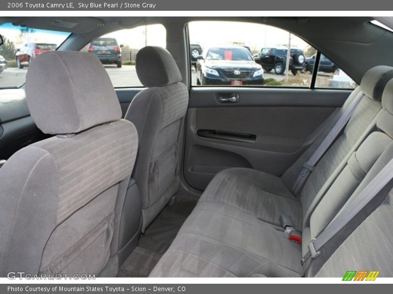 Sky Blue Pearl / Stone Gray 2006 Toyota Camry LE