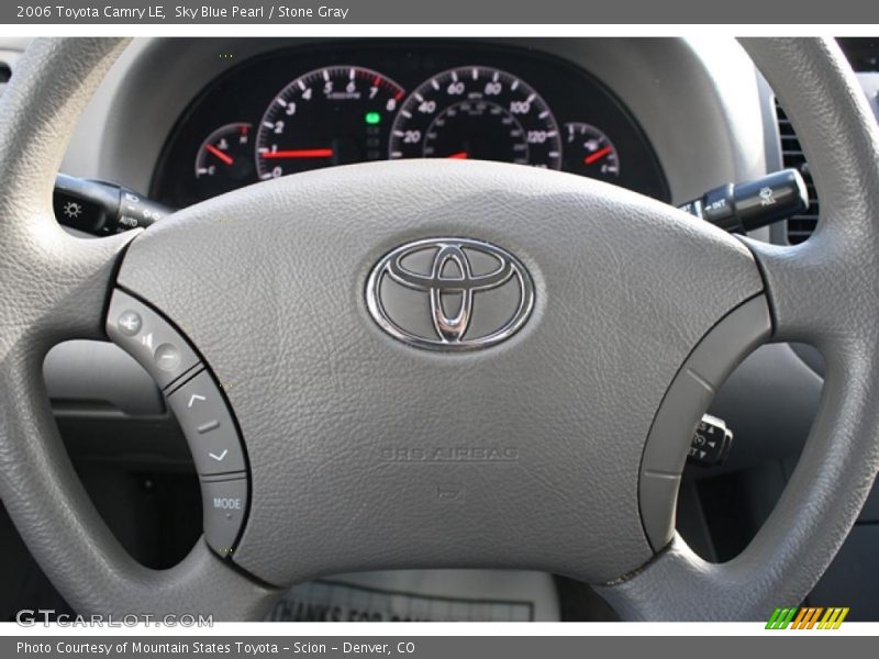 Sky Blue Pearl / Stone Gray 2006 Toyota Camry LE