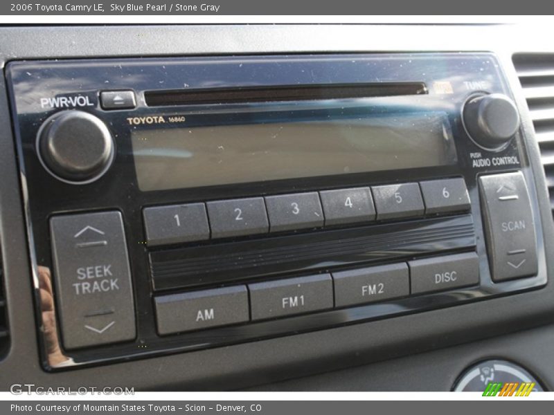 Sky Blue Pearl / Stone Gray 2006 Toyota Camry LE