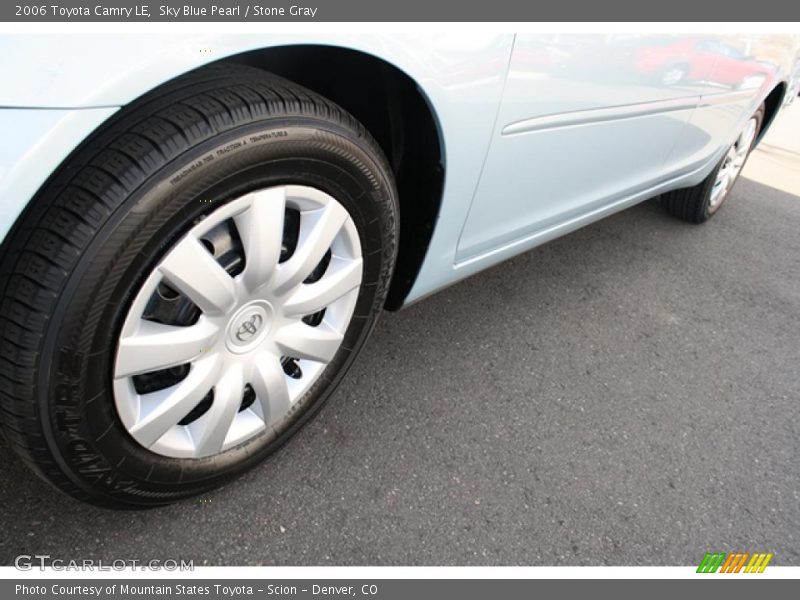 Sky Blue Pearl / Stone Gray 2006 Toyota Camry LE