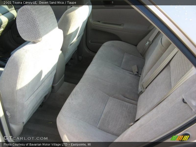 Desert Sand Mica / Taupe 2002 Toyota Camry LE
