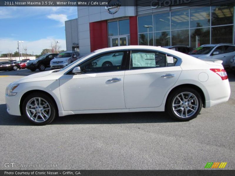  2011 Maxima 3.5 SV Winter Frost White