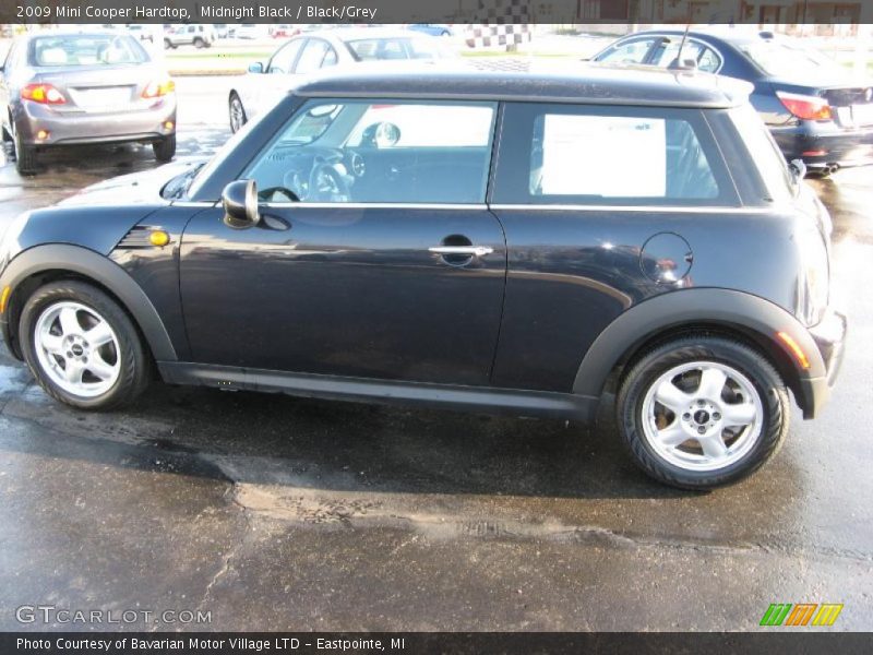 Midnight Black / Black/Grey 2009 Mini Cooper Hardtop