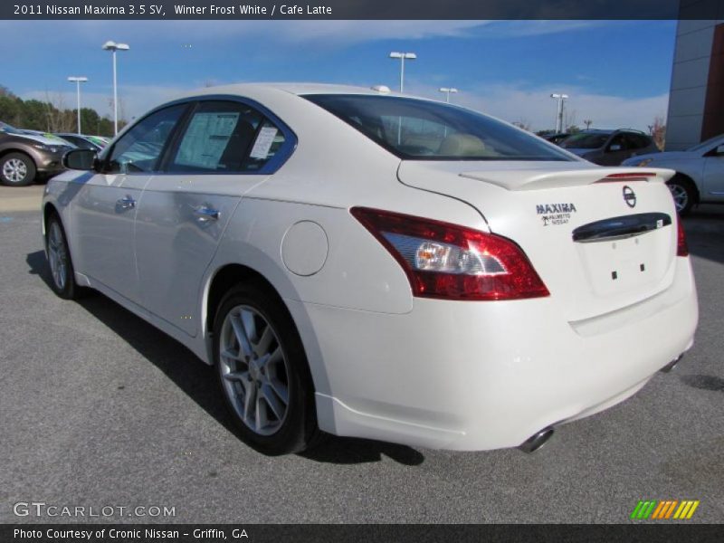  2011 Maxima 3.5 SV Winter Frost White