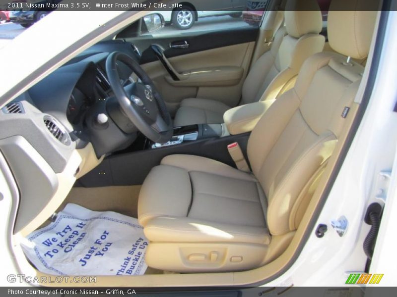  2011 Maxima 3.5 SV Cafe Latte Interior