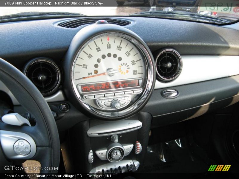 Midnight Black / Black/Grey 2009 Mini Cooper Hardtop