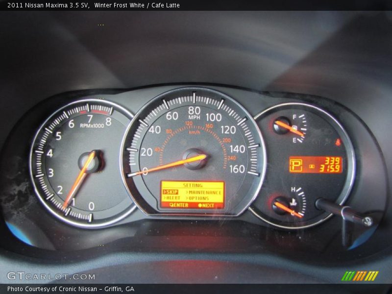  2011 Maxima 3.5 SV 3.5 SV Gauges