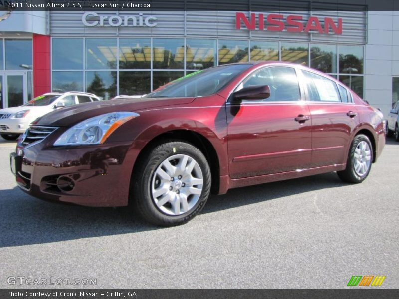 Tuscan Sun / Charcoal 2011 Nissan Altima 2.5 S