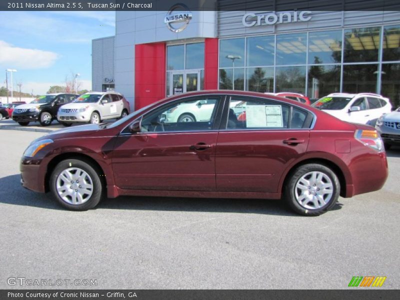 Tuscan Sun / Charcoal 2011 Nissan Altima 2.5 S