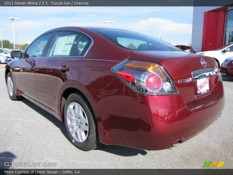 Tuscan Sun / Charcoal 2011 Nissan Altima 2.5 S