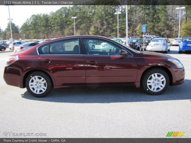 Tuscan Sun / Charcoal 2011 Nissan Altima 2.5 S