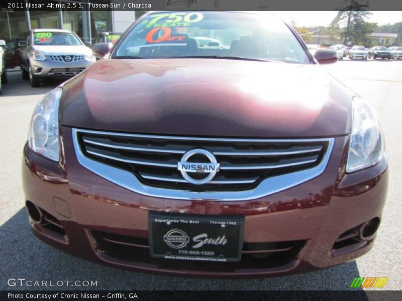Tuscan Sun / Charcoal 2011 Nissan Altima 2.5 S