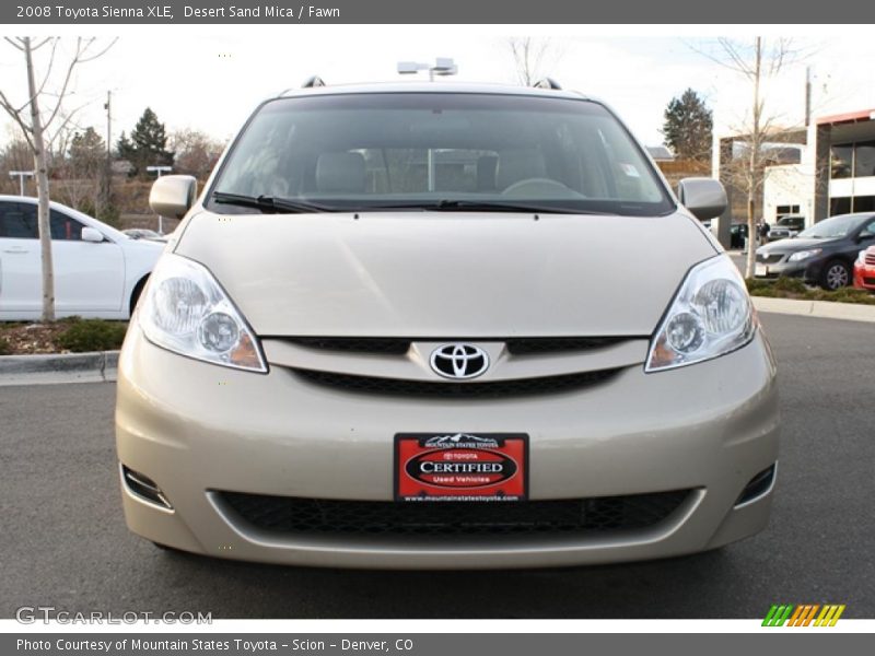 Desert Sand Mica / Fawn 2008 Toyota Sienna XLE