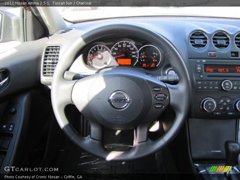 Tuscan Sun / Charcoal 2011 Nissan Altima 2.5 S