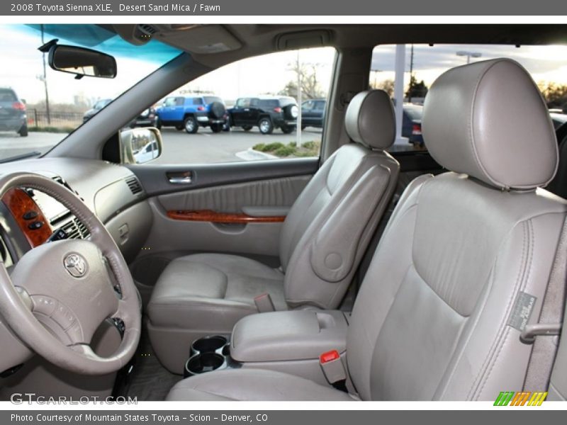 Desert Sand Mica / Fawn 2008 Toyota Sienna XLE