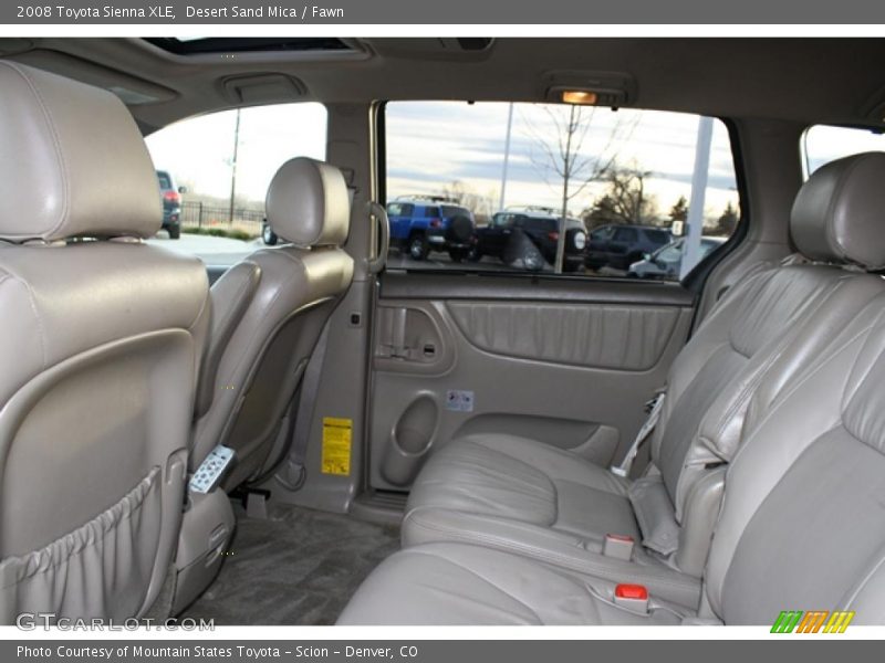 Desert Sand Mica / Fawn 2008 Toyota Sienna XLE