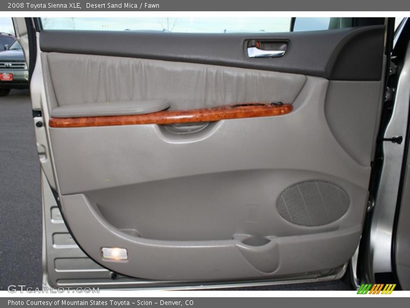 Desert Sand Mica / Fawn 2008 Toyota Sienna XLE