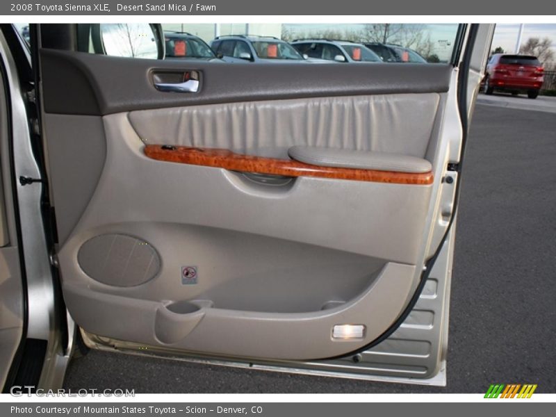 Desert Sand Mica / Fawn 2008 Toyota Sienna XLE