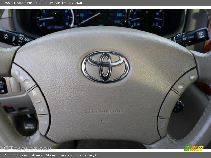 Desert Sand Mica / Fawn 2008 Toyota Sienna XLE