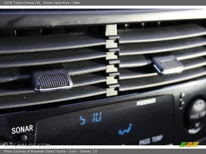 Desert Sand Mica / Fawn 2008 Toyota Sienna XLE