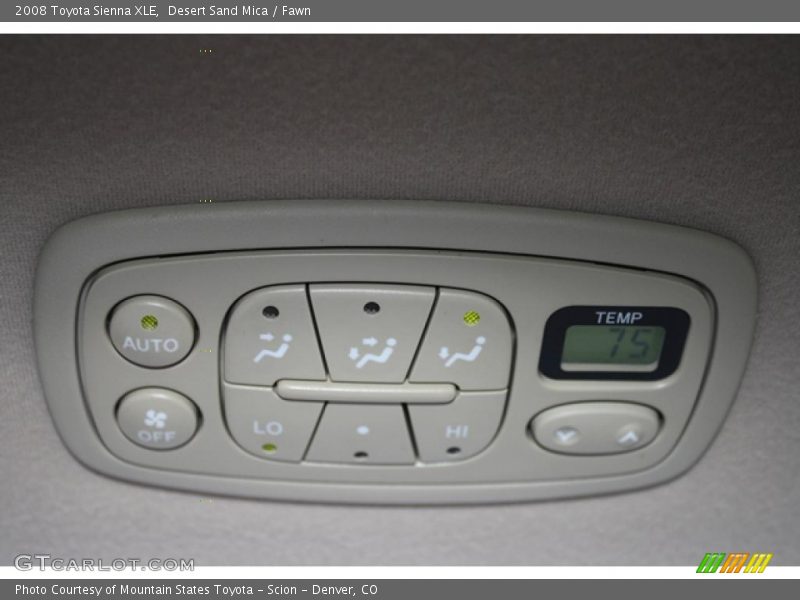 Desert Sand Mica / Fawn 2008 Toyota Sienna XLE