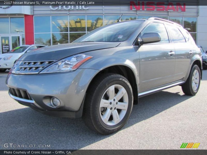 Platinum Pearl Matallic / Cafe Latte 2007 Nissan Murano SL