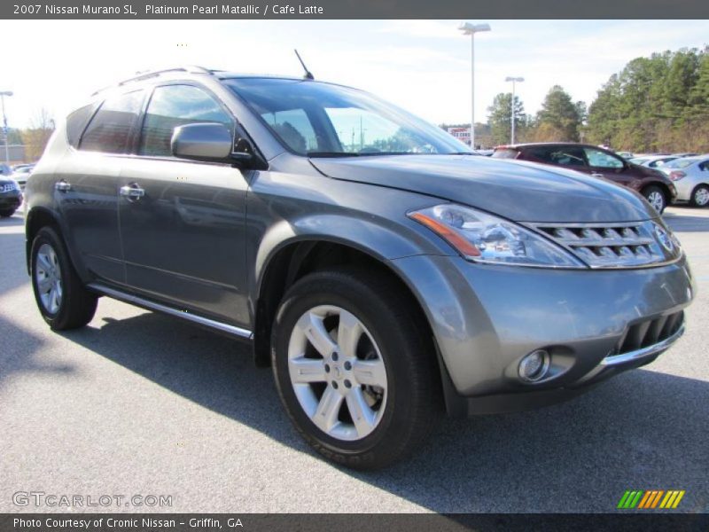 Platinum Pearl Matallic / Cafe Latte 2007 Nissan Murano SL