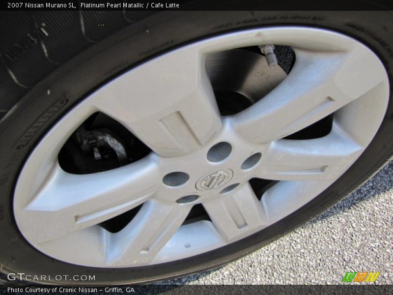 Platinum Pearl Matallic / Cafe Latte 2007 Nissan Murano SL