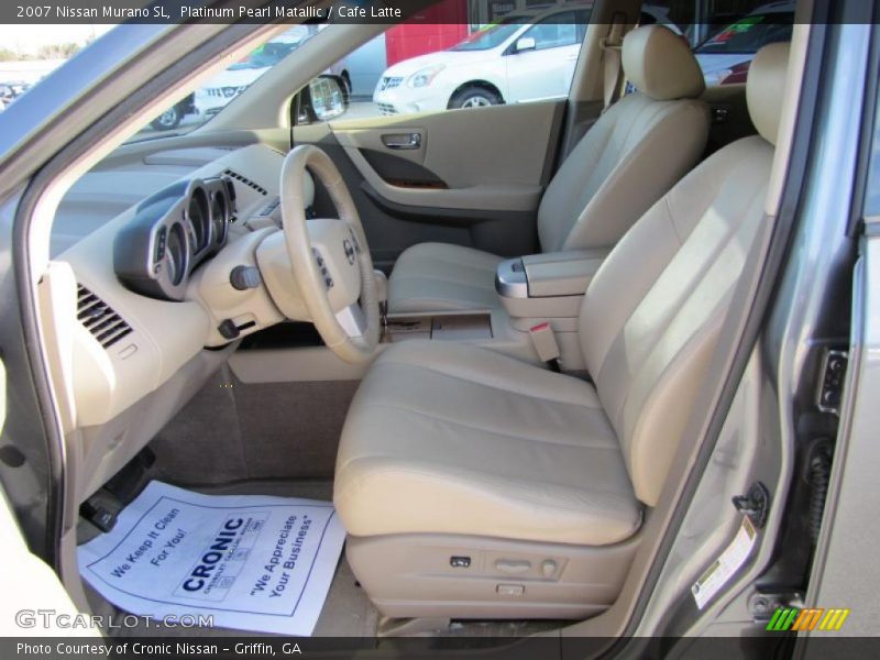 Platinum Pearl Matallic / Cafe Latte 2007 Nissan Murano SL