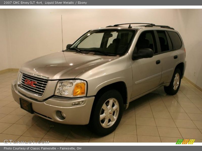 Liquid Silver Metallic / Ebony 2007 GMC Envoy SLT 4x4