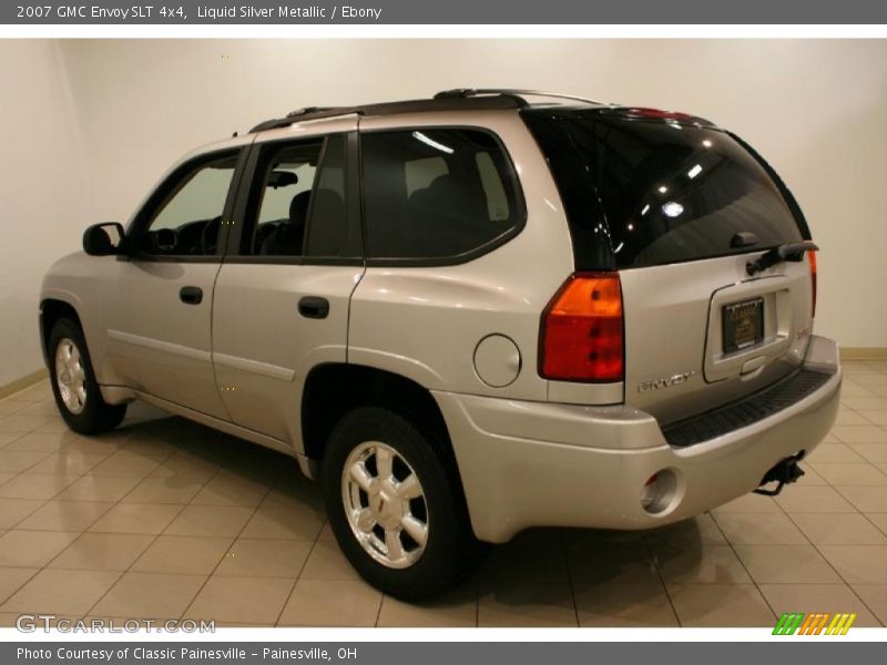 Liquid Silver Metallic / Ebony 2007 GMC Envoy SLT 4x4