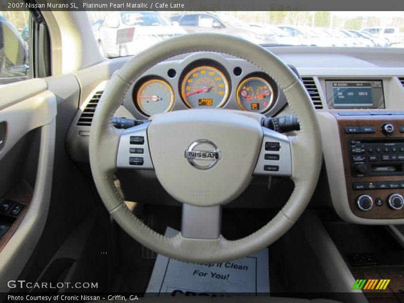 Platinum Pearl Matallic / Cafe Latte 2007 Nissan Murano SL