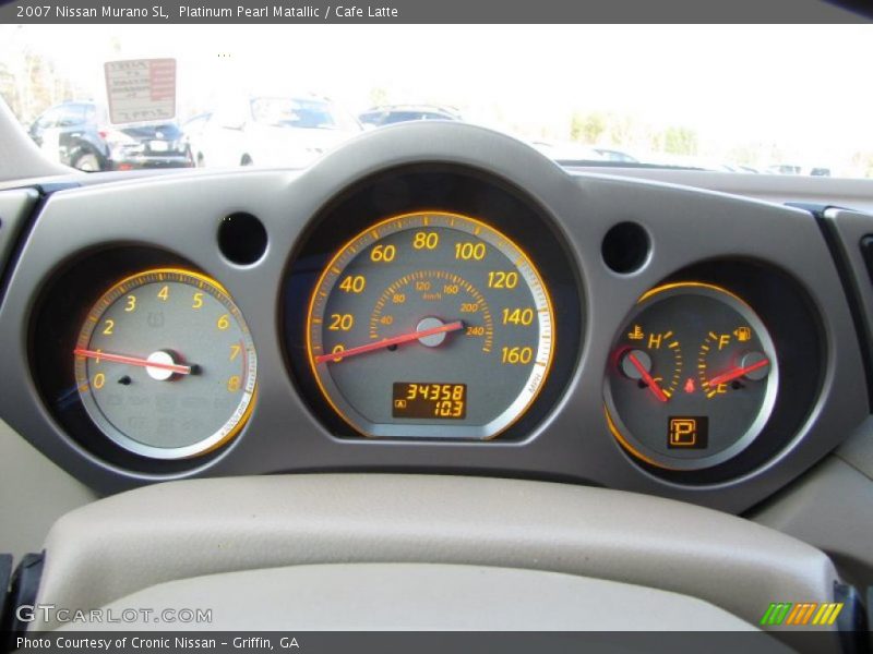 Platinum Pearl Matallic / Cafe Latte 2007 Nissan Murano SL